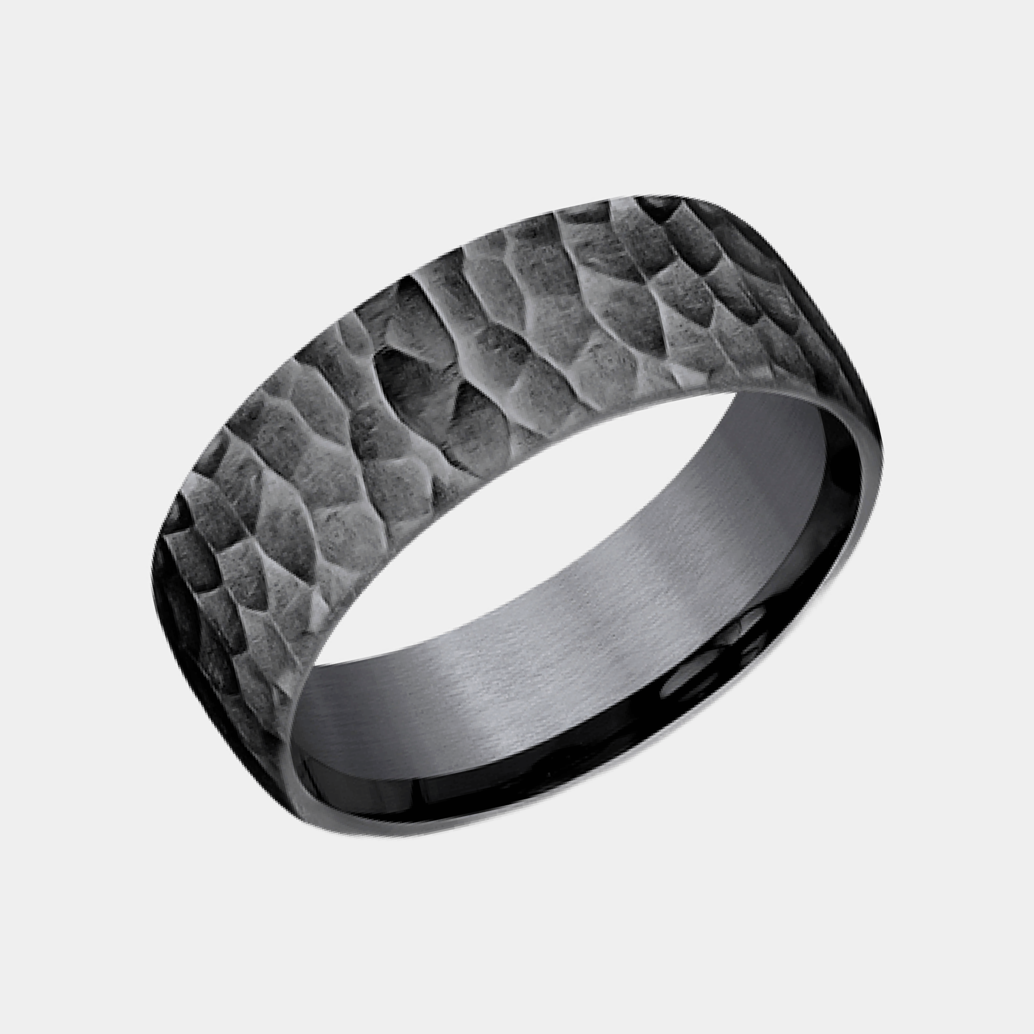 Men's Wedding Band | The Shredder | Tantalum Dark | Elysium